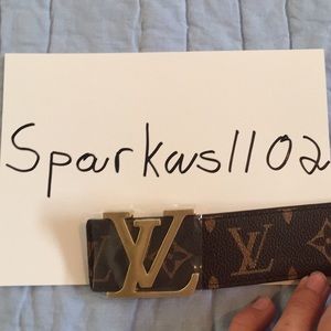 Louis Vuitton Monogram Belt
